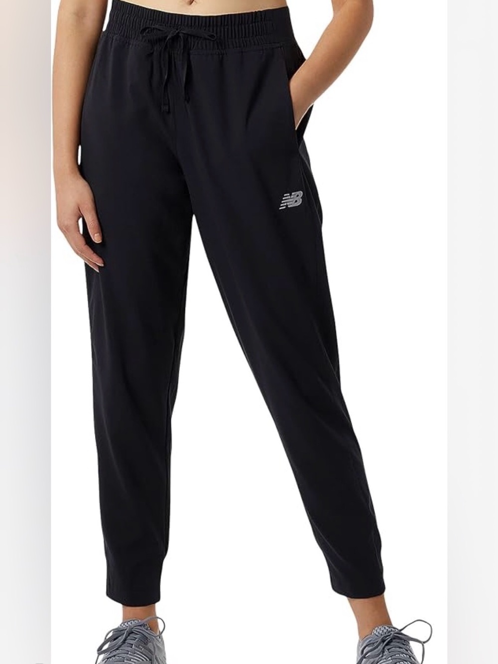 New Balance Joggers Black Track Pants Women’s XS Cinched Ankle